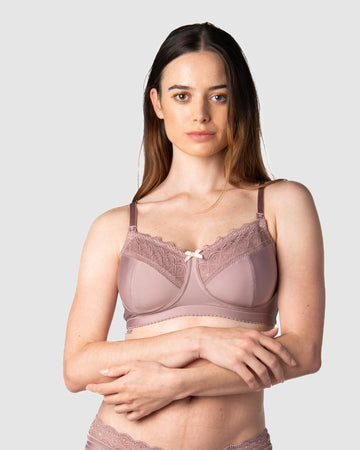 Hotmilk Maternity Lingerie UK Show Off Mocha 