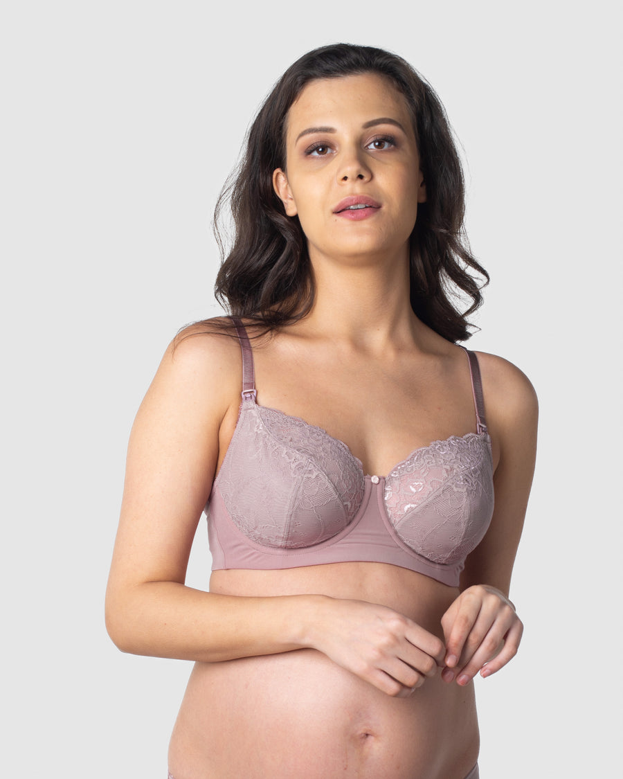 TEMPTATION MOCHA NURSING BRA - FLEXI UNDERWIRE – Hotmilk UK