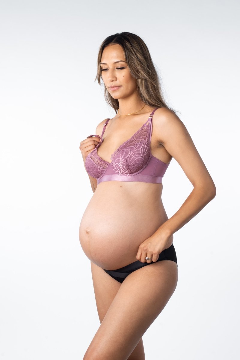 Warrior Plunge Nursing Bra - Orchid - Hotmilk Lingerie