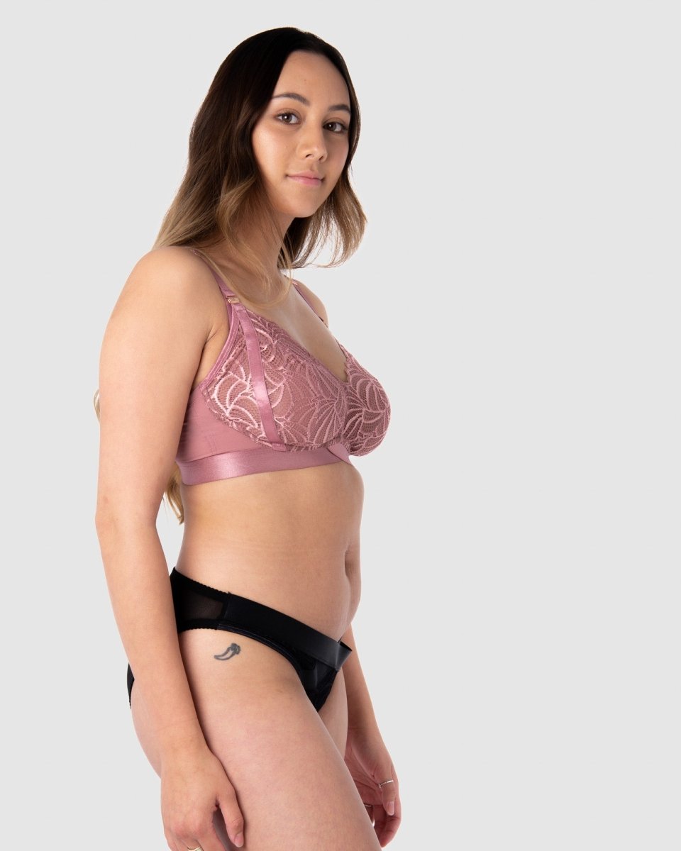 Warrior FlexFit Nursing Bra - Antique Rose - Hotmilk Lingerie