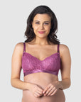 Hotmilk Maternity UK WARRIOR SOFT CUP MAGENTA HAZE MULTIFIT NURSING BRA - WIREFREE