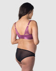 Hotmilk Maternity Lingerie UK Hotmilk Maternity UK WARRIOR SOFT CUP MAGENTA HAZE MULTIFIT NURSING BRA - WIREFREE