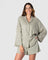 Lounge Top Sage - Front View - Maternity & Nursing Lounge Wear - Hotmilk Lingerie
