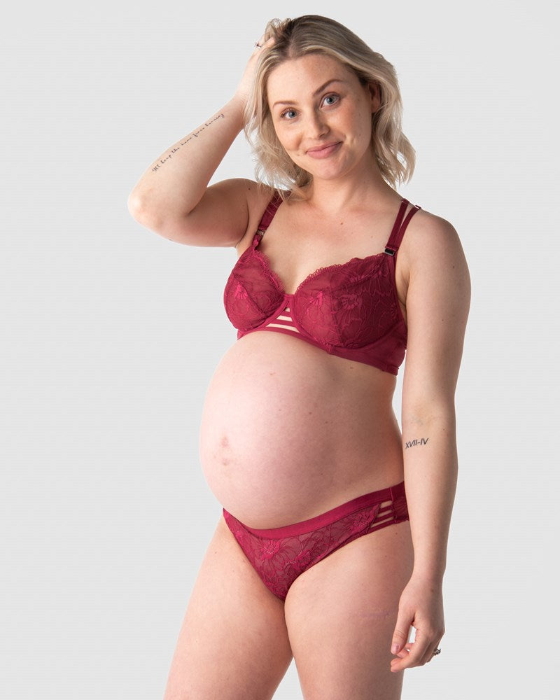HOTMILK UK TRUE LUXE PERSIAN ROSE BIKINI BRIEF